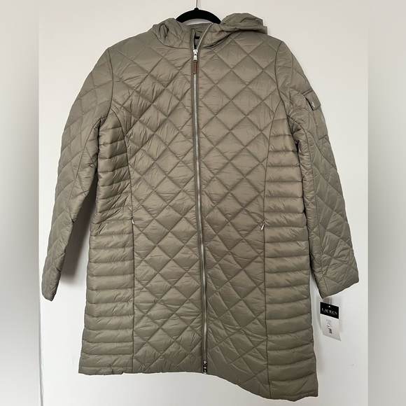 Lauren Ralph Lauren hooded quilted down coat - Picture 2 of 5